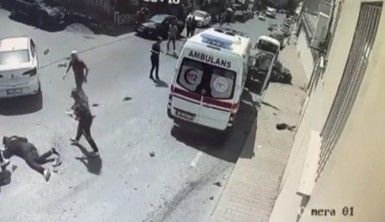 Ambulans sürücüsünün dikkati faciayı önledi