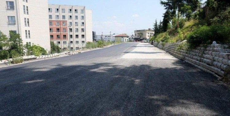 Yeni hastanenin acil yolu tamamlandı