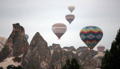 Kapadokya'da görsel şölen