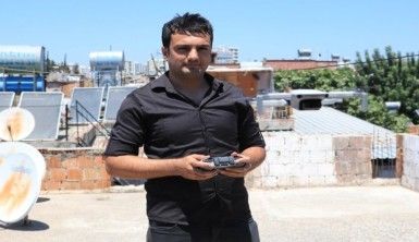 Kuzeninin aç kalmasına dayanamadı, 2 buçuk kilometre uzağa dron ile kebap yolladı