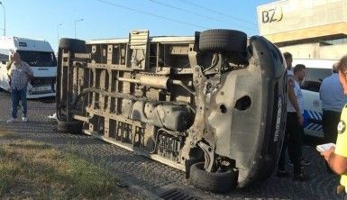 Bursa'da 18 işçinin ölümden döndüğü anlar kameralarda