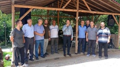 Kadıoğlu ve çevre köyleri piknikte bir araya geldi