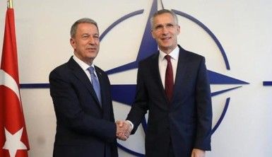 Bakan Akar, NATO Genel Sekreteri Stoltenberg ile görüştü