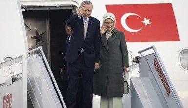 Cumhurbaşkanı Erdoğan Kazakistan'a gitti