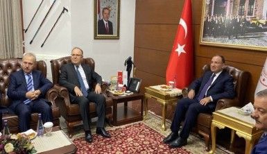 Adalet Bakanı Bekir Bozdağ'dan Valiliğe ziyaret