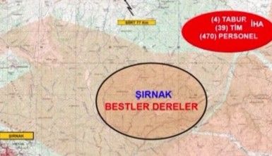 Eren Abluka Sonbahar Kış-19 Şehit J.Asb.Üçvş. Serkan ÜNSAL-1 Operasyonu" başlatıldı