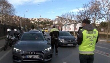 İstanbul'da dron destekli trafik denetimi