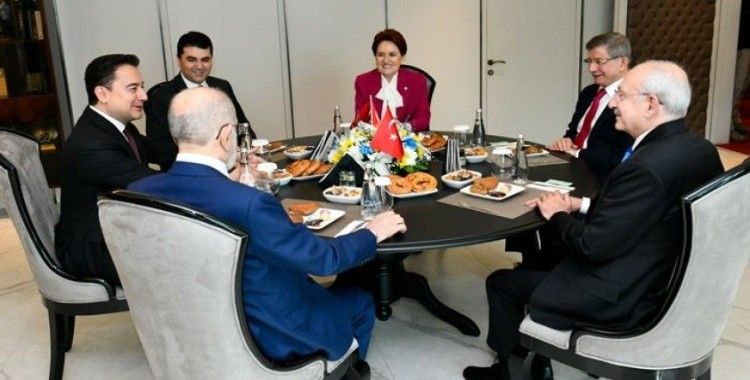 İYİ Parti ev sahipliğinde gerçekleşen 11. Altılı Masa Toplantısı sona erdi