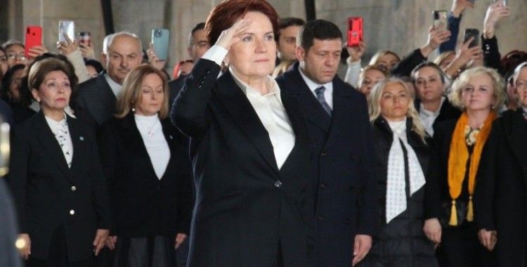 İYİ Parti lideri Akşener’in 8 Mart’ta ilk durağı Anıtkabir oldu