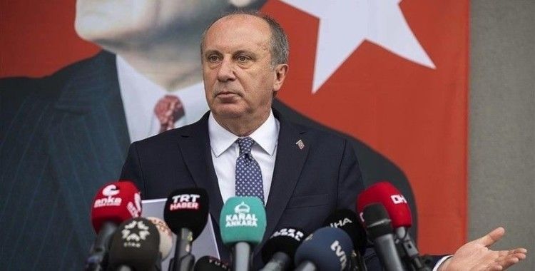 Memleket Partisi'nin Cumhurbaşkanı adayı Muharrem İnce oldu