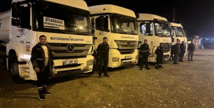 DBB’den selden zarar gören Şanlıurfa’ya araç ve personel desteği