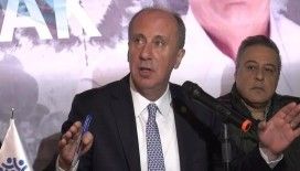 Muharrem İnce: Tek adayla girmek, Cumhur İttifakı'nın işine gelir