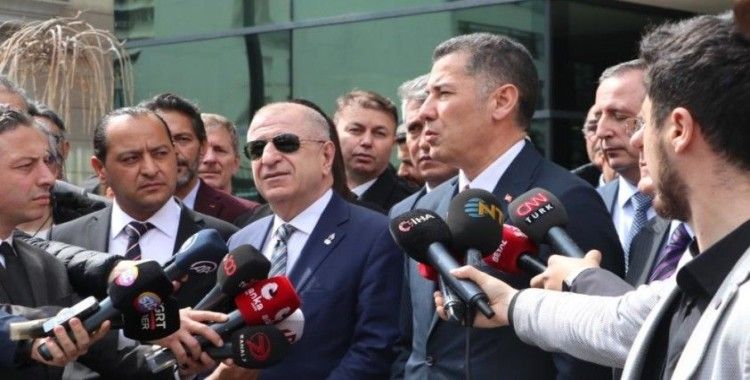 ATA İttifakı'nın cumhurbaşkanı adayı Sinan Oğan YSK'ya adaylık başvurusu yaptı