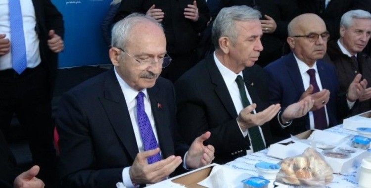 CHP lideri Kılıçdaroğlu Çanakkale’de iftara katıldı