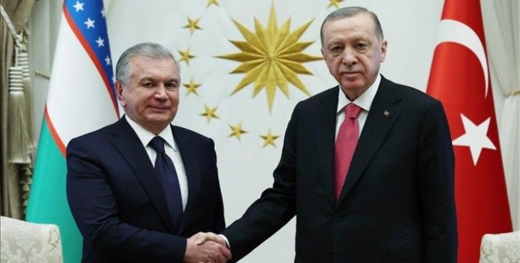 Cumhurbaşkanı Erdoğan, Özbekistan Cumhurbaşkanı Mirziyoyev ile telefonda görüştü