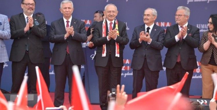 Kemal Kılıçdaroğlu ve Mansur Yavaş, Eskişehirliler ile bir araya geldi