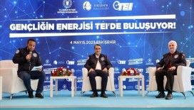 Enerji ve Tabii Kaynaklar Bakanı Dönmez, TEI'de meslek lisesi öğrencileriyle buluştu
