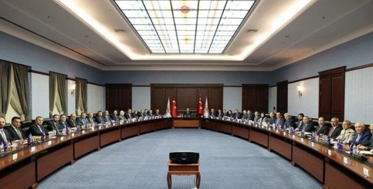 Cumhurbaşkanı Erdoğan, AK Parti Ankara İl Teşkilatıyla bir araya geldi