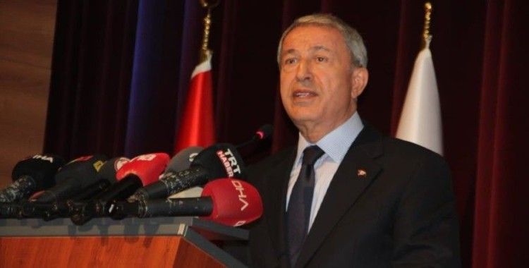 Bakan Akar: Bizim karşımızdaki tek engel rehavet