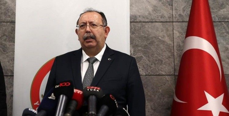 YSK Başkanı Yener: 'Şu ana kadar yüzde 25 oranında veri akışı olmuştur'