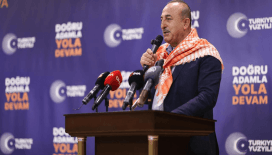 Bakan Çavuşoğlu'ndan zafer konuşması: 'Bu millet sana güvenmiyorsa dön aynaya bak. Kaç seçimdir kaybediyorsun'