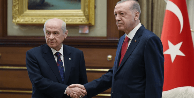 Cumhurbaşkanı Erdoğan, MHP Genel Başkanı Bahçeli ile görüştü