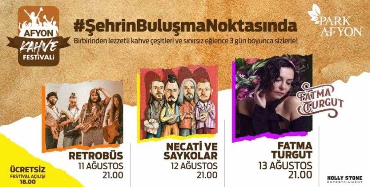 Park Afyon AVM’de ‘Kahve Festivali’ başlıyor
