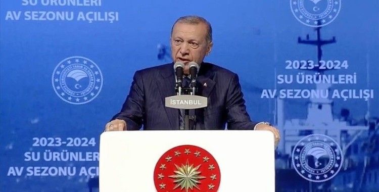 Cumhurbaşkanı Erdoğan: Depremzede balıkçılarımıza gemi başına 3 bin 500 ila 60 bin lira arasında destek vereceğiz