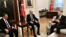 TBMM Başkanı Kurtulmuş, İçişleri Bakanı Yerlikaya'yı ziyaret etti