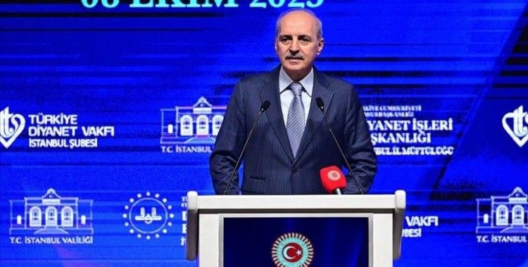 Kurtulmuş: Bağımsız Filistin devleti kurulana kadar Orta Doğu'daki bu kargaşa maalesef sona ermeyecektir