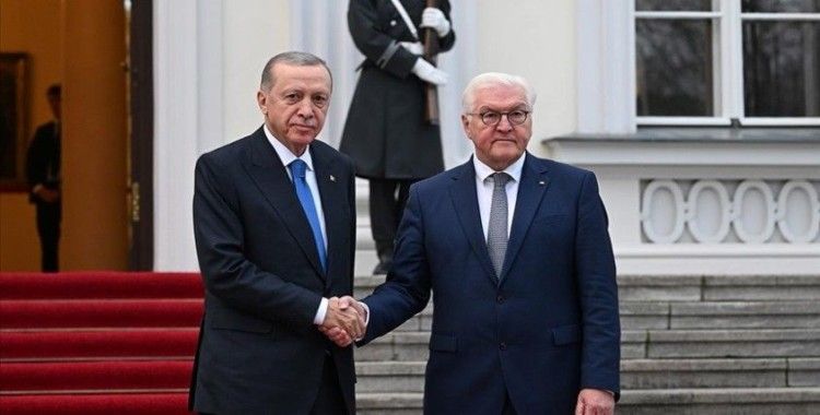 Cumhurbaşkanı Erdoğan, Almanya Cumhurbaşkanı Steinmeier ile görüştü