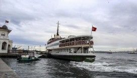 İstanbul'da deniz ulaşımına hava muhalefeti engeli