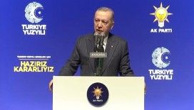 Cumhurbaşkanı Erdoğan: Halkımıza hizmet yolunda 2024'te zirveye çıkacağız