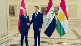 Milli Savunma Bakanı Güler, IKBY Başkanı Barzani ile görüştü