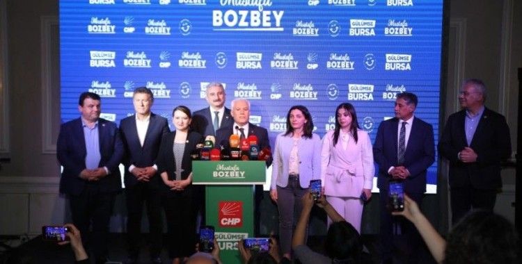 Bozbey: 'Açılan yüzde 28 sandıkta 15 puan öndeyiz'