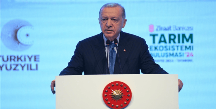 Cumhurbaşkanı Erdoğan: Anadolu'da yeni bir tarım ve kırsal kalkınma süreci başlatıyoruz