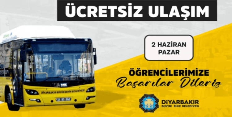 LGS’ye girecek öğrenciler için ulaşım ücretsiz