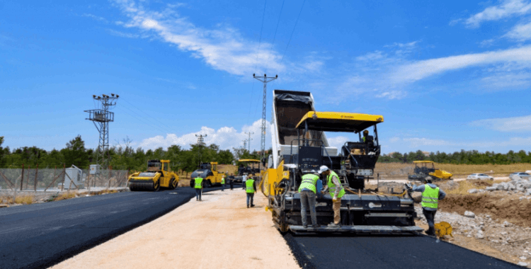 Sur Teknokent İmar Yolu asfaltlanıyor