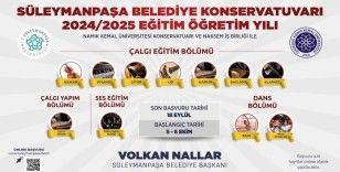 Süleymanpaşa Belediye Konservatuvarı kayıtları başladı
