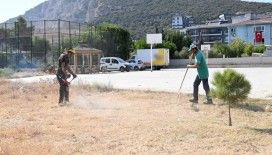 Kuşadası Belediyesi okulları yeni eğitim yılına hazırlamaya devam ediyor
