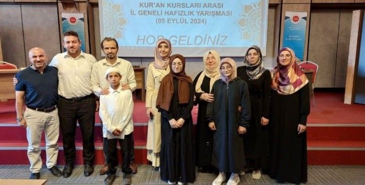 Tavşanlı Kavaklı Kur’an Kursundan il birincisi Kütahya’yı temsil edecek
