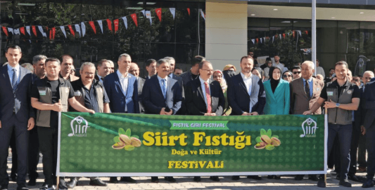 Siirt'te fıstık festivali başladı