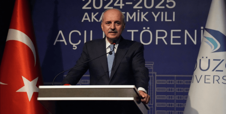 TBMM Başkanı Kurtulmuş: İsrail'in bu saldırgan tavrının, dünyada yeni bir gelişmeye sebep olabileceğini görüyoruz