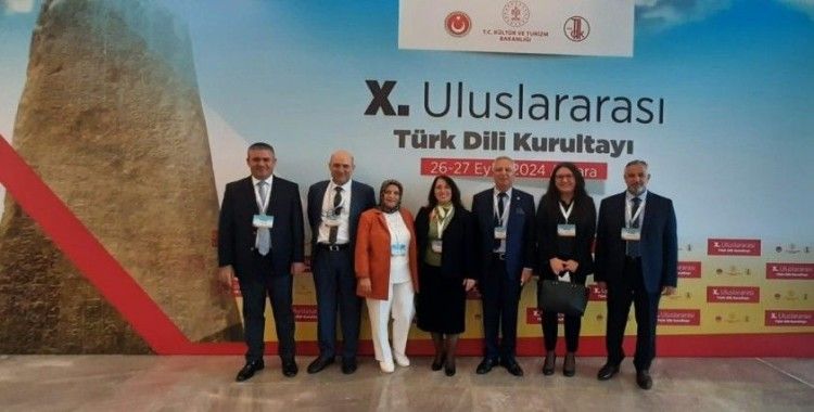 Atatürk Üniversitesi X. Uluslararası Türk Dili Kurultayı’na katılım
