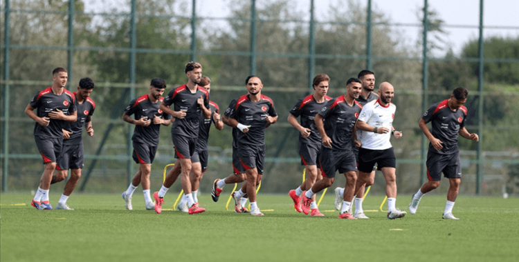 A Milli Futbol Takımı, İzlanda maçının hazırlıklarına başladı