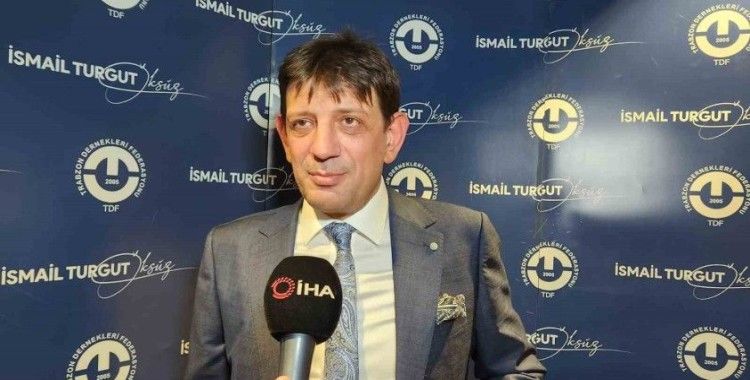 Trabzon Dernekler Federasyonu başkan adayı İsmail Turgut Öksüz: "Projelerimle geliyorum"
