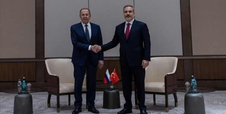 Dışişleri Bakanı Fidan, İstanbul'da Rus mevkidaşı Lavrov ile görüştü