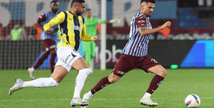 Fenerbahçe Trabzonspor'u deplasmanda mağlup etti