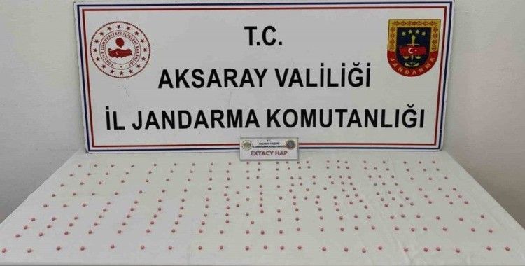 Jandarmadan uyuşturucu hap operasyonu: 1 tutuklama
