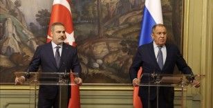 Dışişleri Bakanı Fidan, Rus mevkidaşı Lavrov ile telefonda görüştü